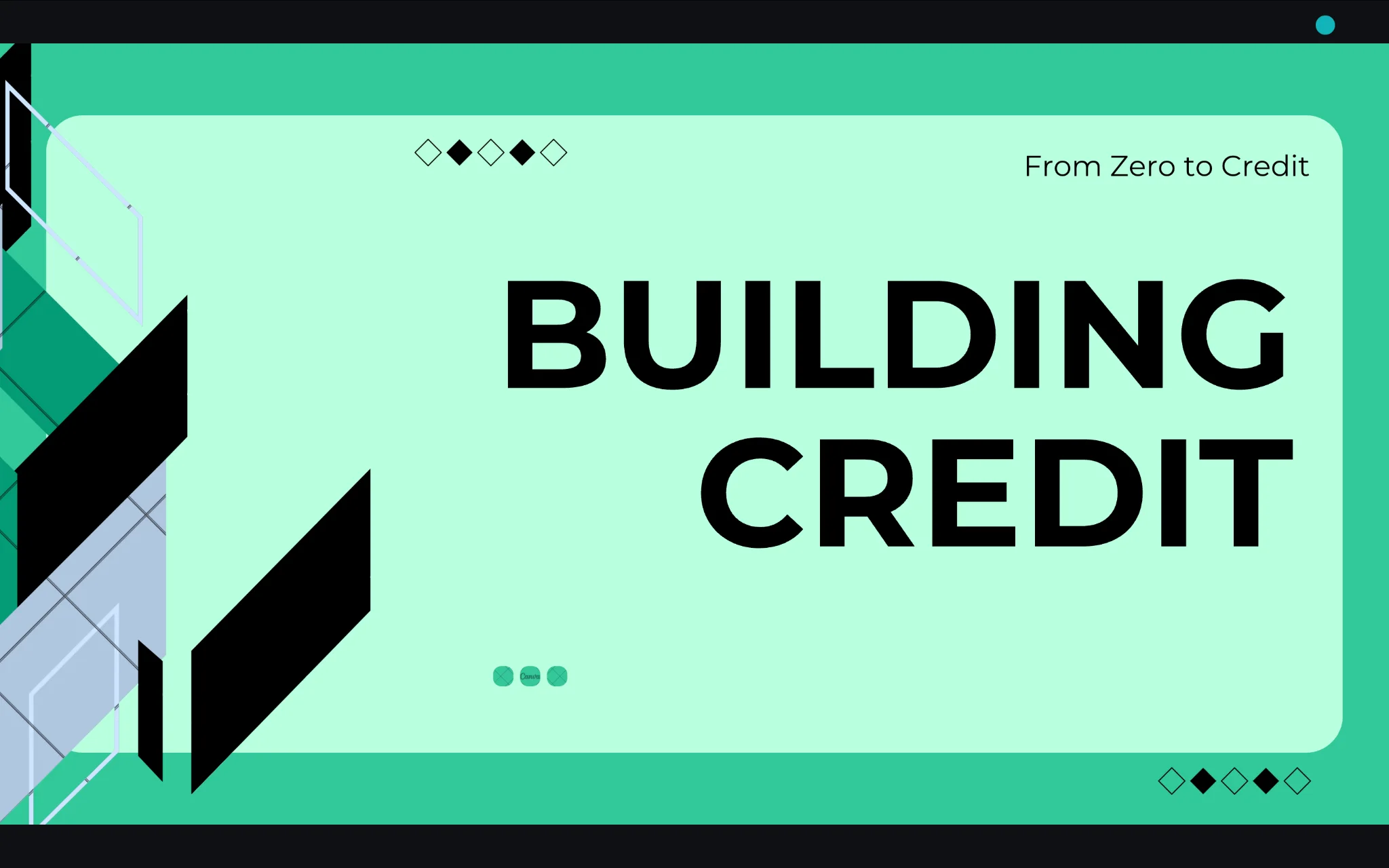 Building Credit workshop title slide